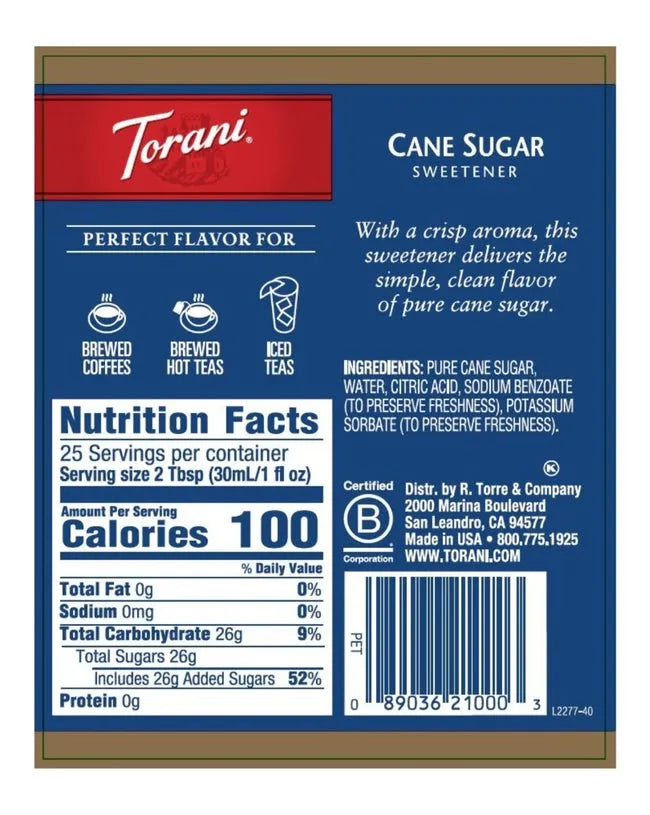 Cane Sweetener